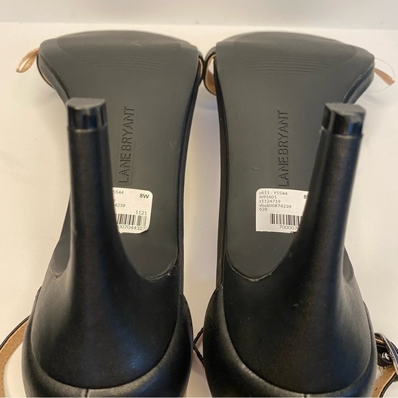 🆕 Lane Bryant Dream Cloud Thin Ankle-Strap High Heel Sandal 8 Wide - Picture 12 of 12